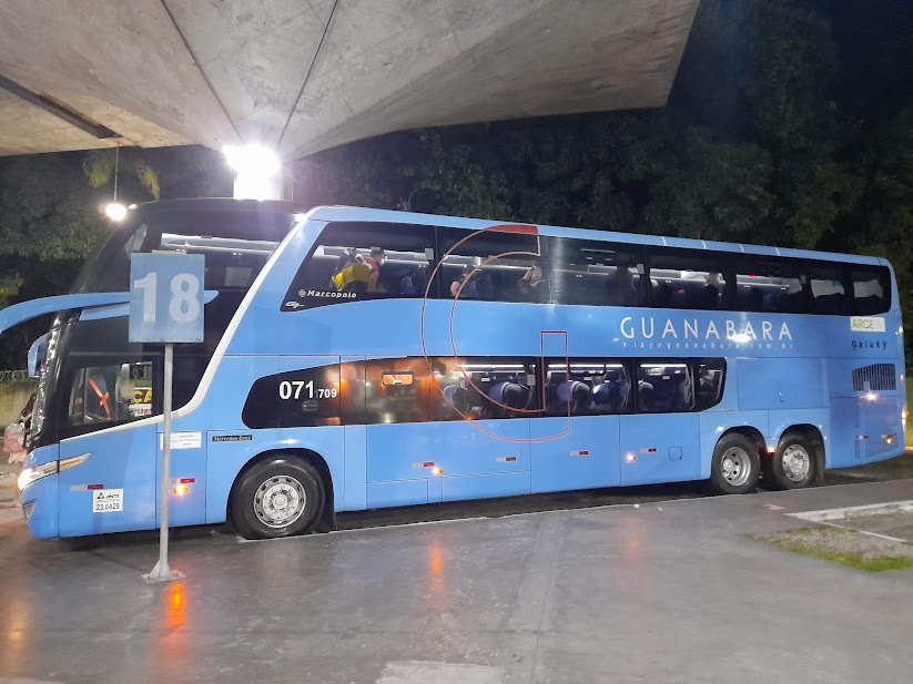 Междугородний автобус в Бразилии - не только недорогой способ перемещения, но еще и очень удобный!