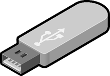 Рис 4. Схематичное изображение USB токена