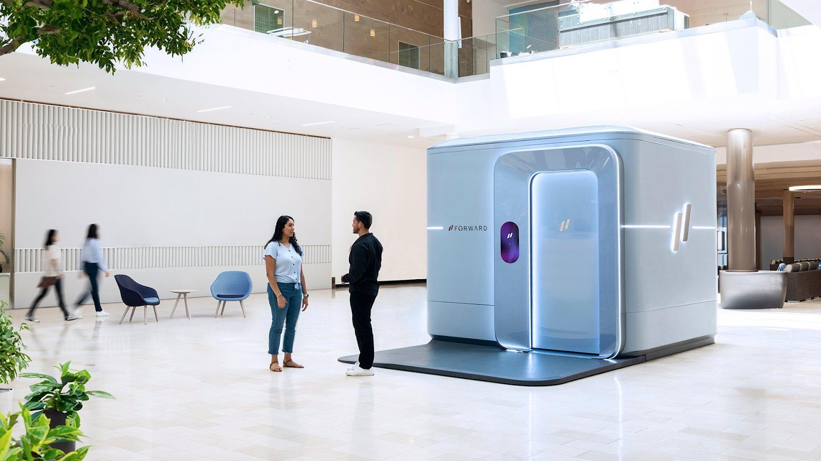 Forward nabs $100M, rolls out CarePods as self-serve clinics