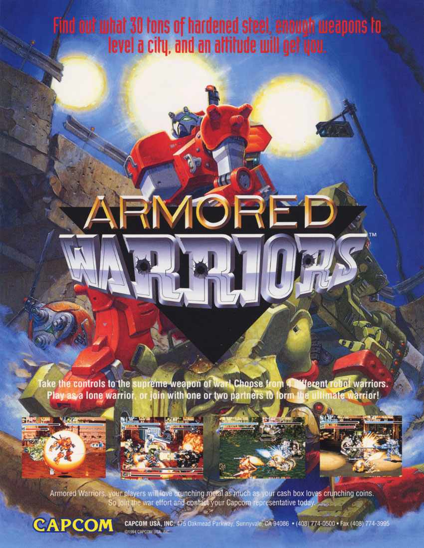 9. Armored Warriors (1994).