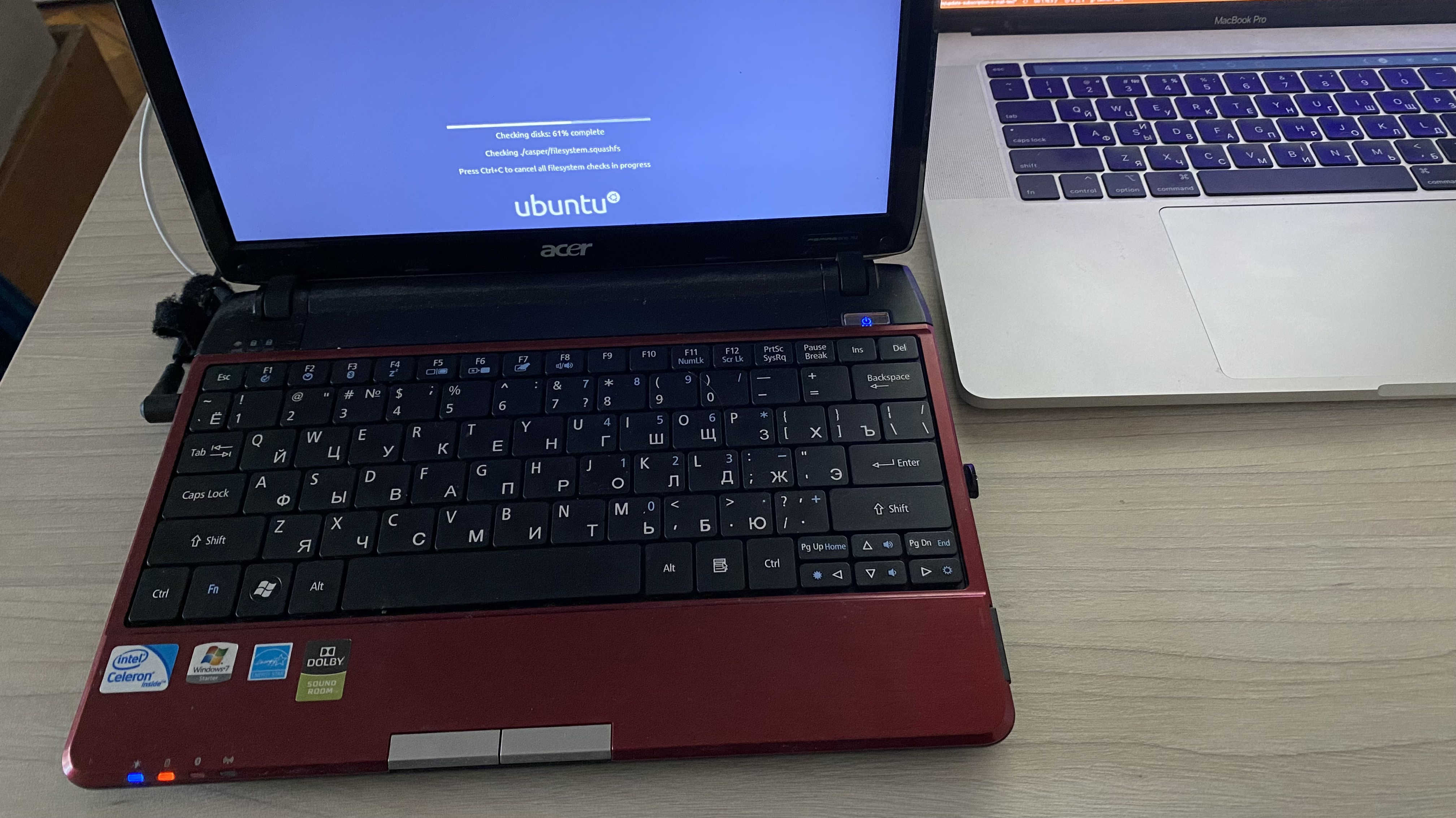 Установка Ubuntu Desktop