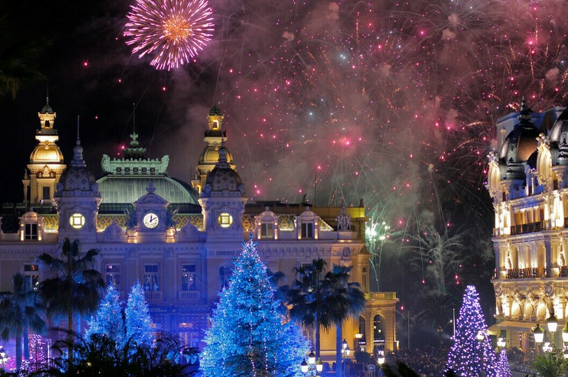 Столица европейских казино Монте-Карло в Новый год