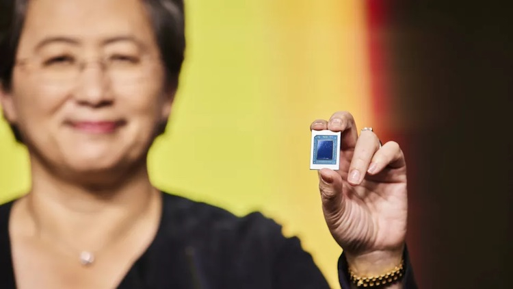 Глава AMD показала 6-нм чип Rembrandt
