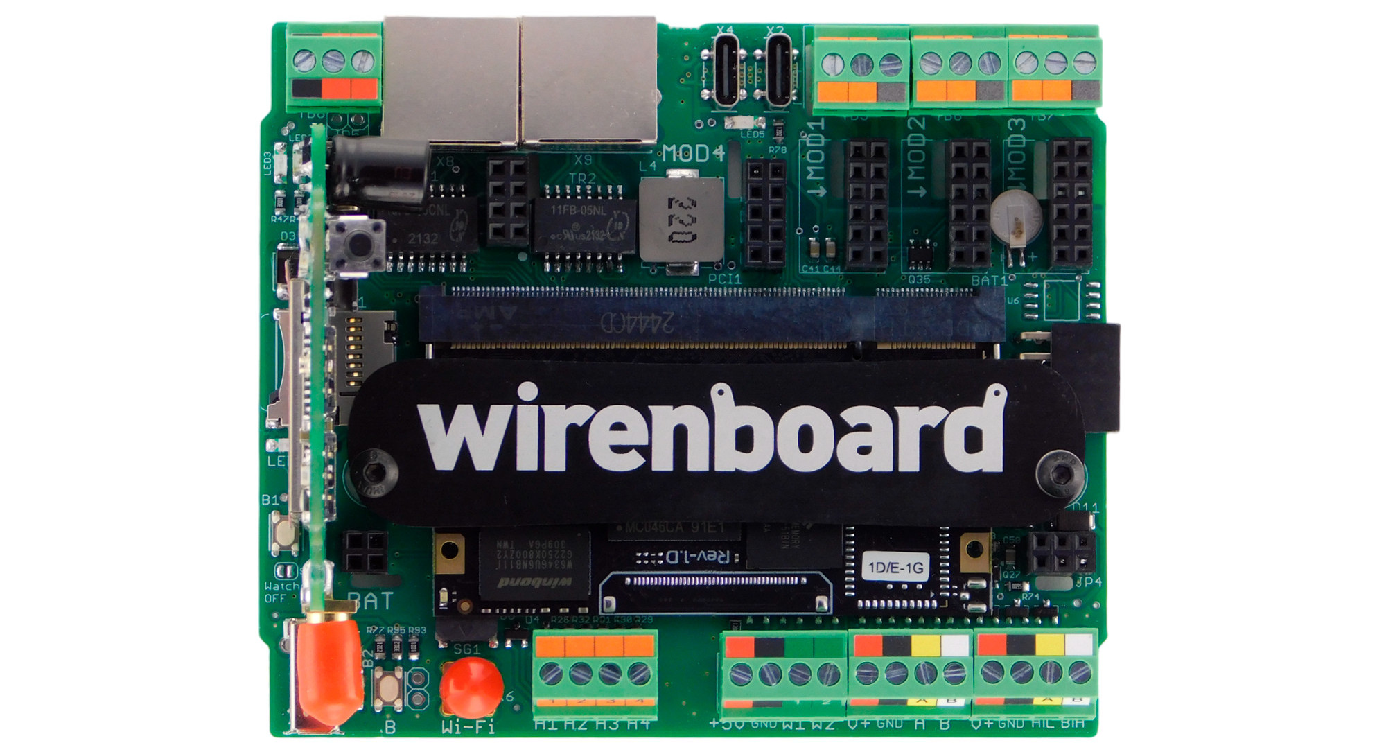 Плата контроллера Wiren Board 7.4