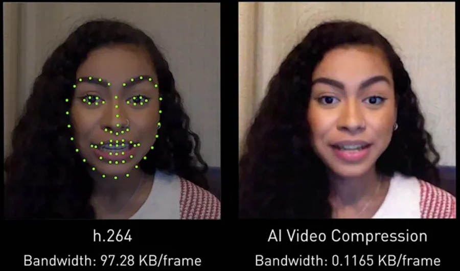 Сжатие видео с новым AI-инструментом от Nvidia