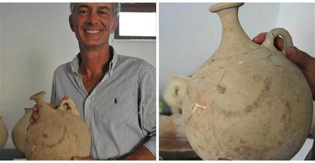 Рис. 7 Неожиданный рисунок на сосуде ошеломил турецких археологов