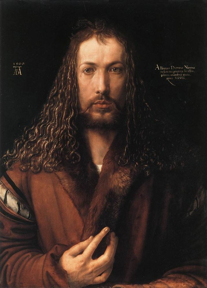 Альбрехт Дюрер, "Сын человеческий", 1500