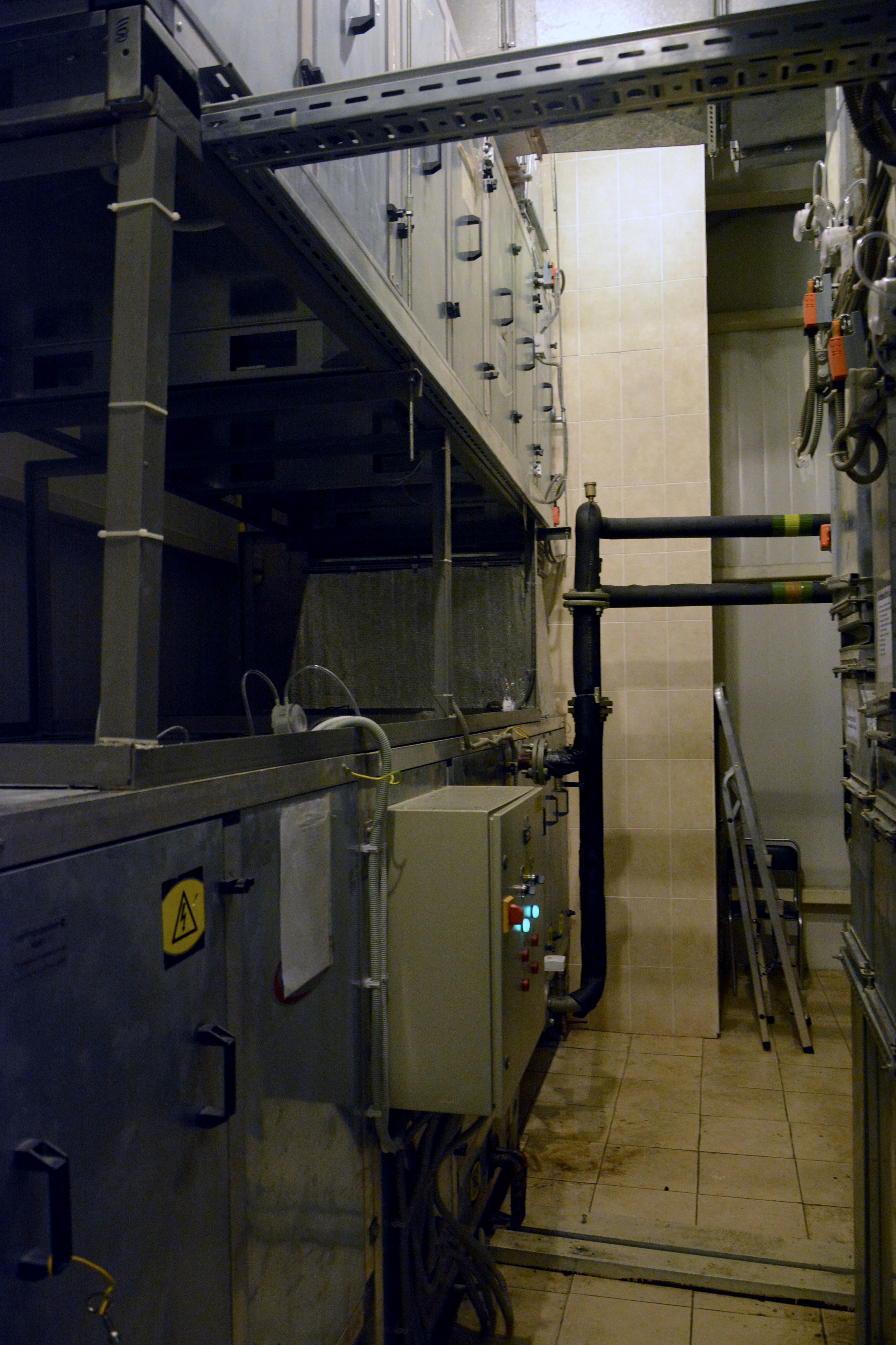 Щит управления кондиционером главной вентиляционной установки К1-ВР1
