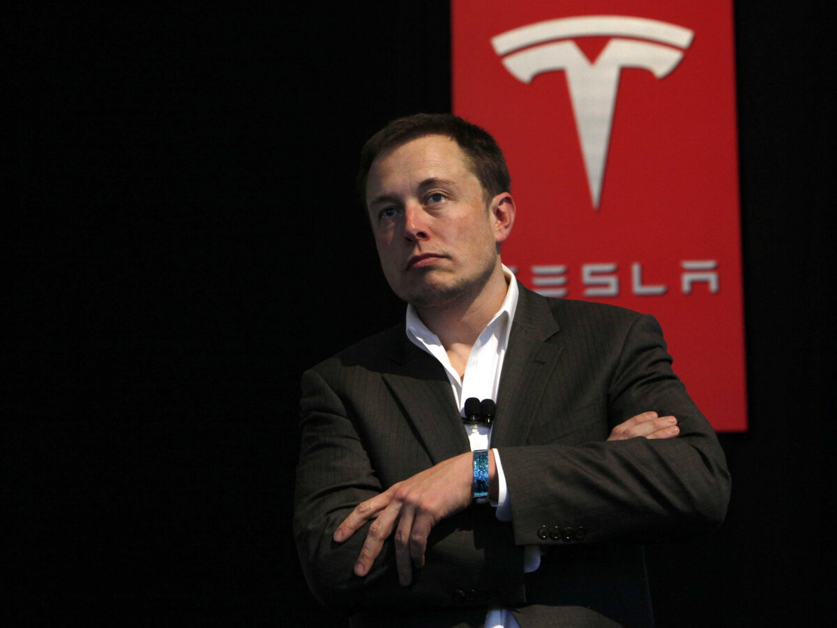 Из-за падения акций Tesla Маск потерял за два дня  млрд