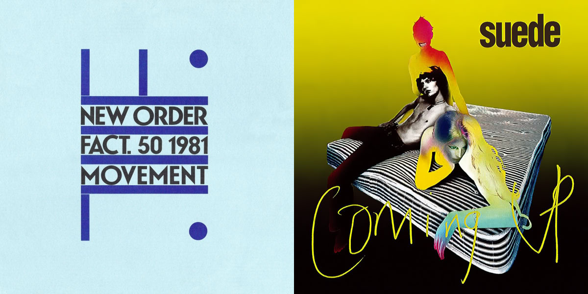 Обложки New Order и Suede, Peter Saville