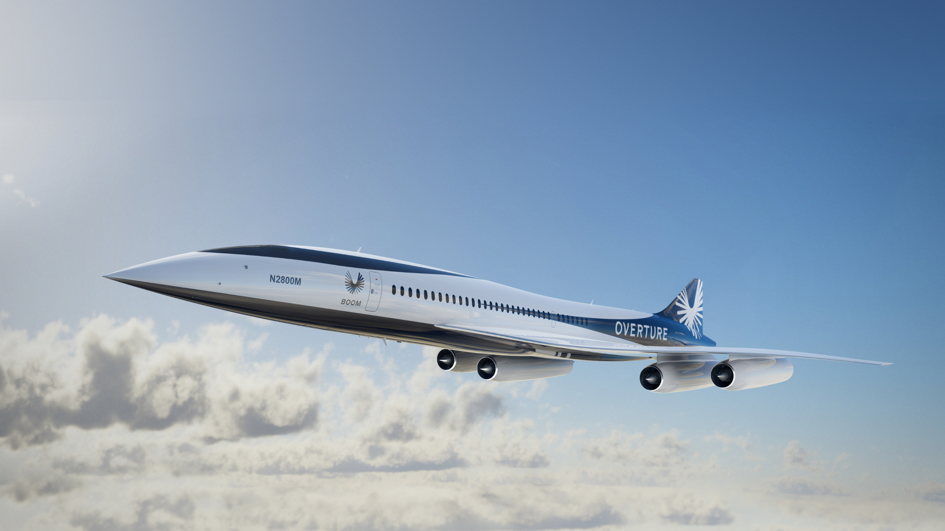 Проект сверхзвукового пассажирского самолета Boom Supersonic  