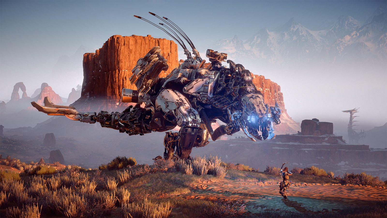 У каждого противника в Horizon Zero Dawn есть свой паспорт, который используется при идентификации и добавлении в новую стаю. Когда моб попадает в неё, ему присваивается роль внутри группового агента. У каждого противника в Horizon Zero Dawn есть свой паспорт, который используется при идентификации и добавлении в новую стаю. Когда моб попадает в неё, ему присваивается роль внутри группового агента.