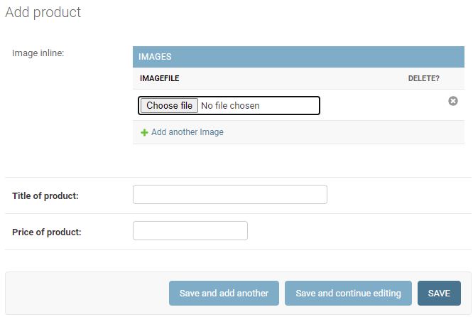ModelAdminForm with Inline on the top