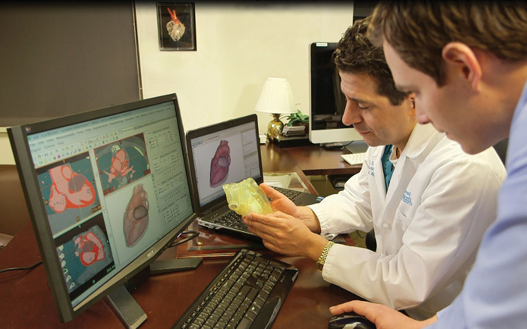 Медицинское ПО Materialise Mimics позволяет создавать анатомически точные 3D-модели / Фото: Materialise