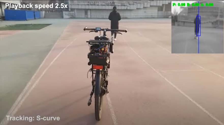 Беспилотный велосипед с нейроморфным чипом