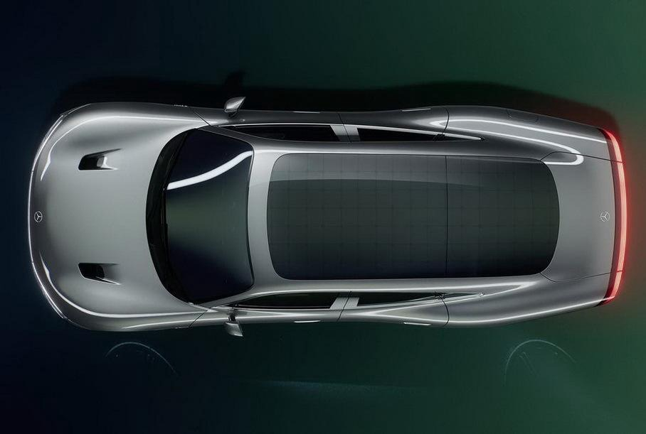 Mercedes-Benz Vision EQXX с солнечной крышей
