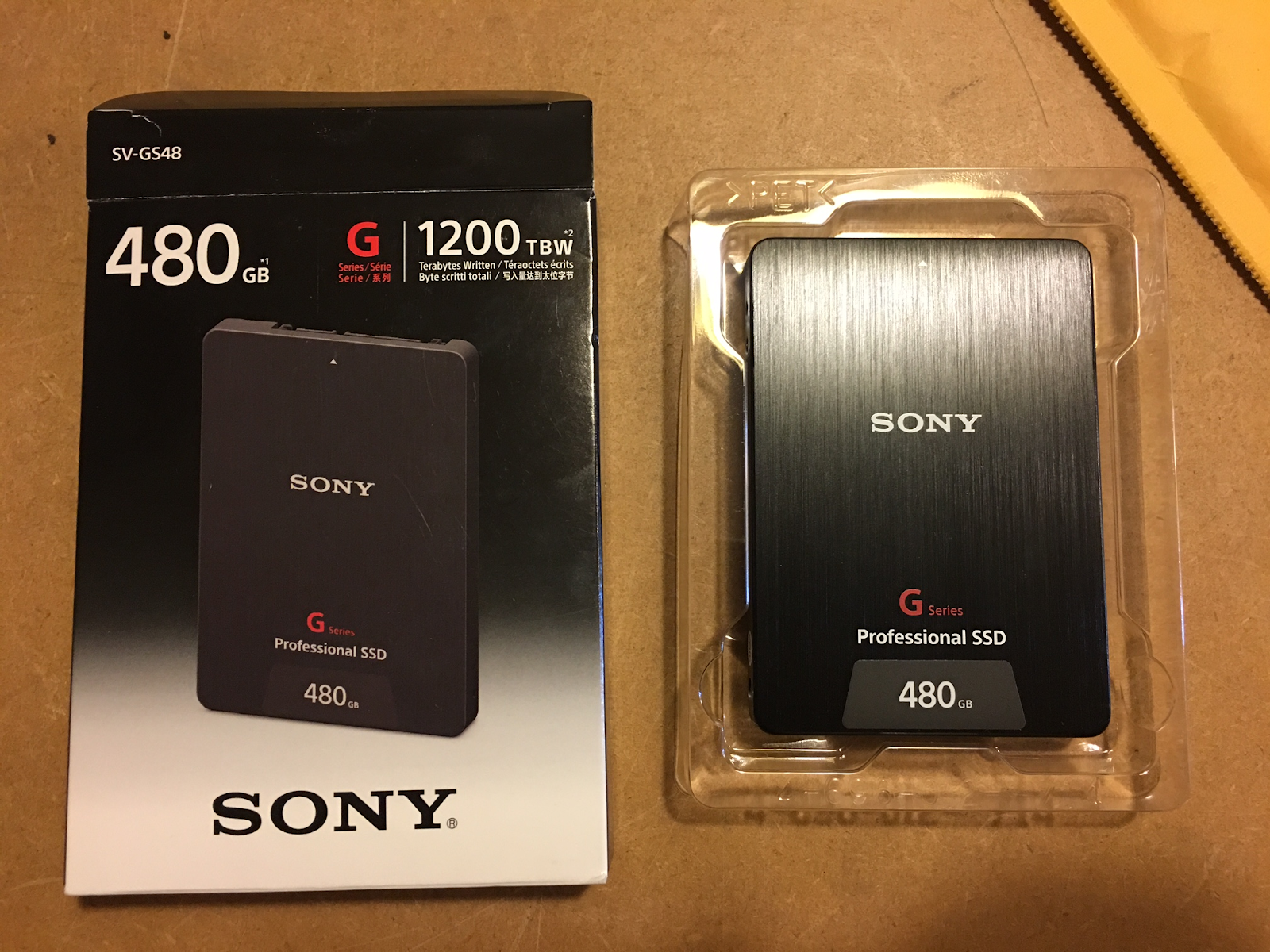 Накопитель Sony SV-GS48 для видеомонтажа