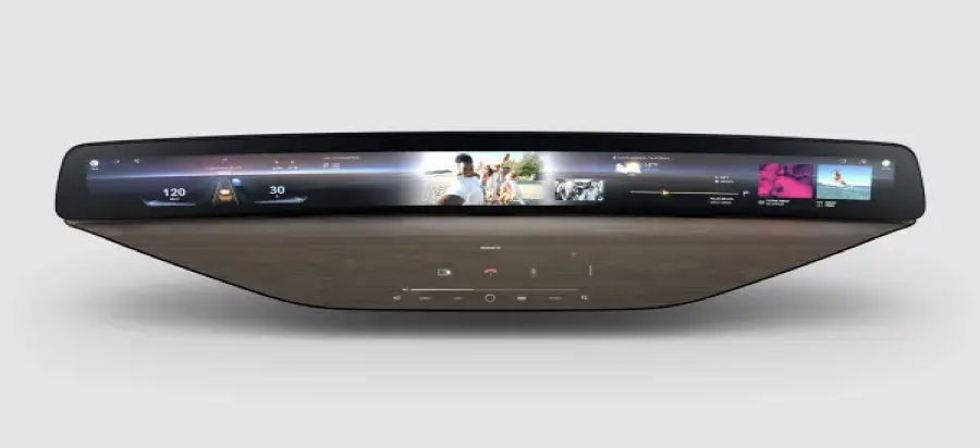 Выглядит шикарно: экран Conti по всей ширине автомобиля © Continental