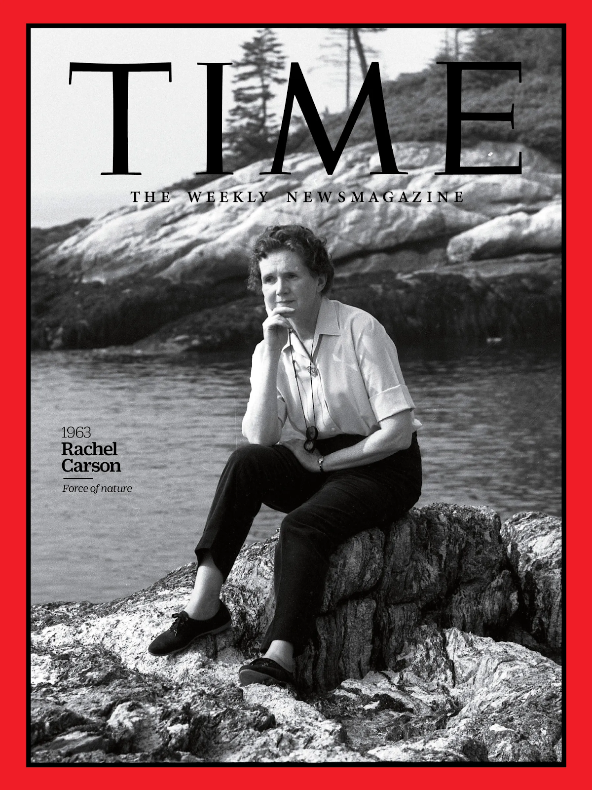 1963. Рейчел Карсон на обложке журнала Time. Источник