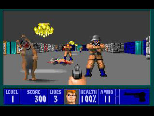 Игра Wolfenstein 3D (1992 год)
