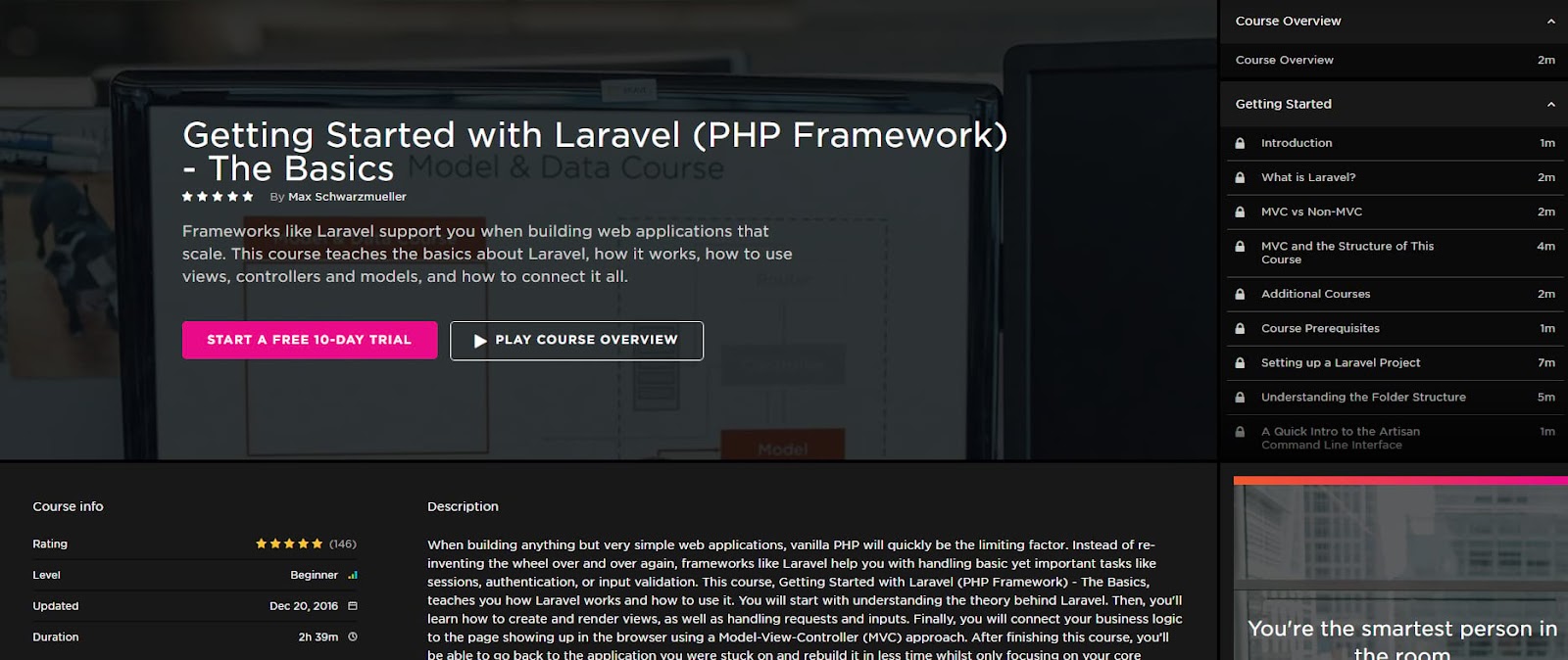 Курс Getting started with Laravel