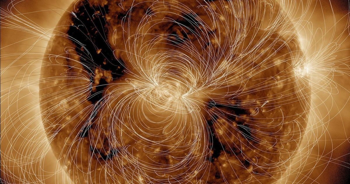 Гидромагнитное динамо Солнца, источник: https://bigenc.ru/c/solnechnoe-dinamo-e7ef7b
