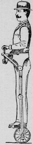 Иллюстрация изобретения Райнхарта в газете "St Paul Globe" от 10 декабря 1889 года