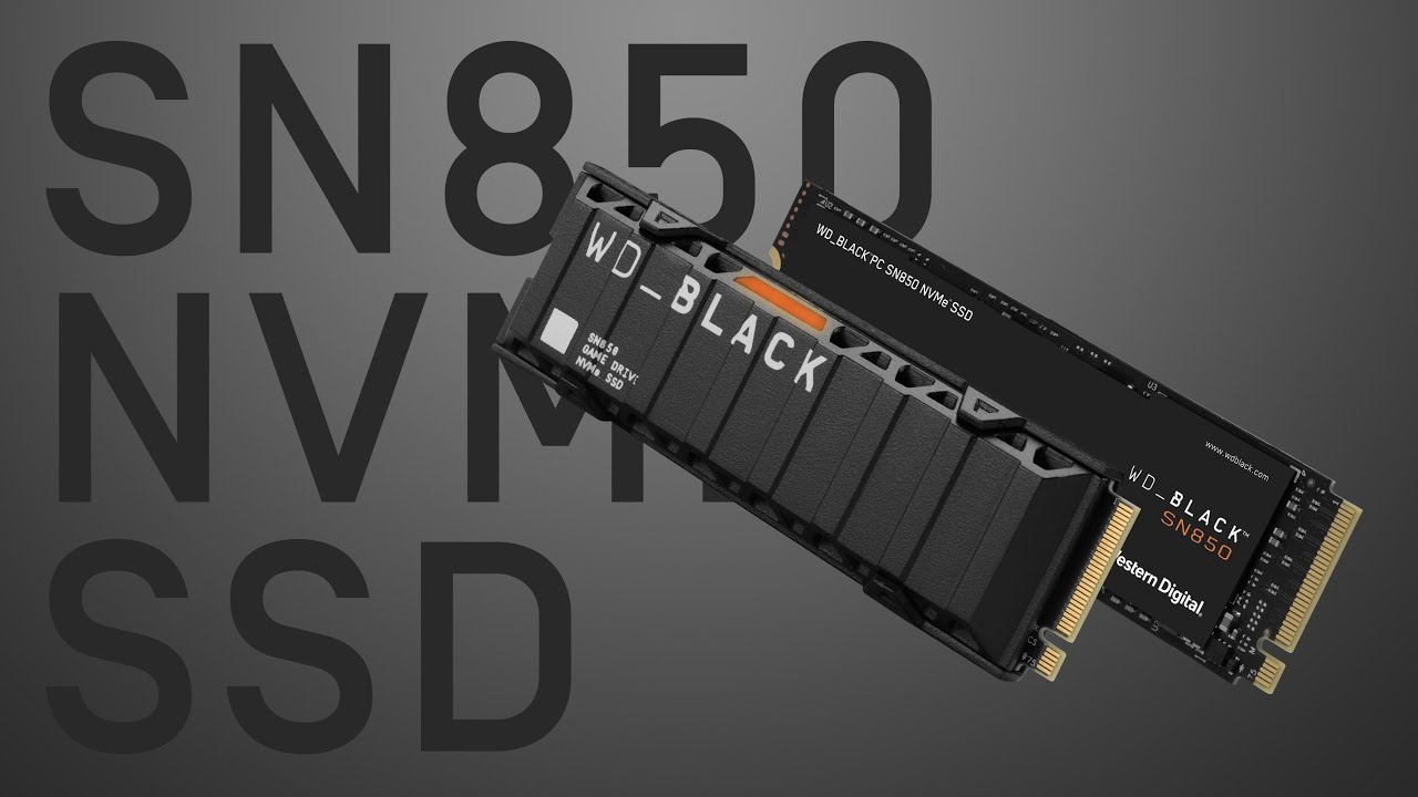 WD_BLACK SN850 — самые быстрые NVMe SSD в мире