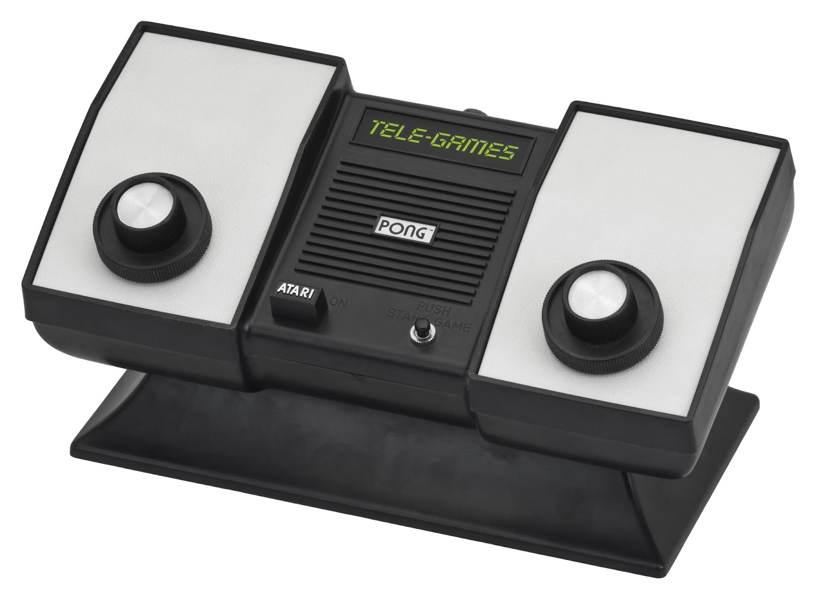 Контроллеры Pong предлагали лишь один элемент управления — поворотную ручку