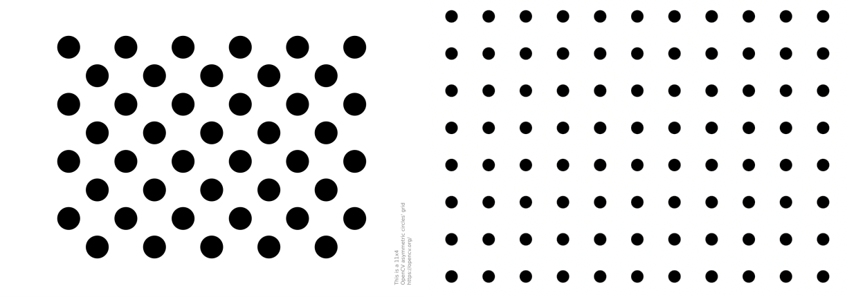 Рисунки 4 и 5: асимметричный и симметричный паттерны