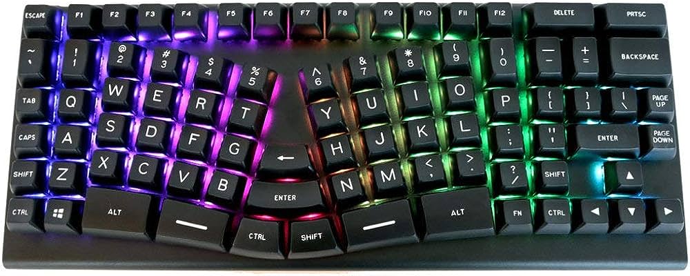 USA X-Bows Knight Ergonomic Tactile Mechanical Keyboard: Amazon.co.uk:  Computers & Accessories