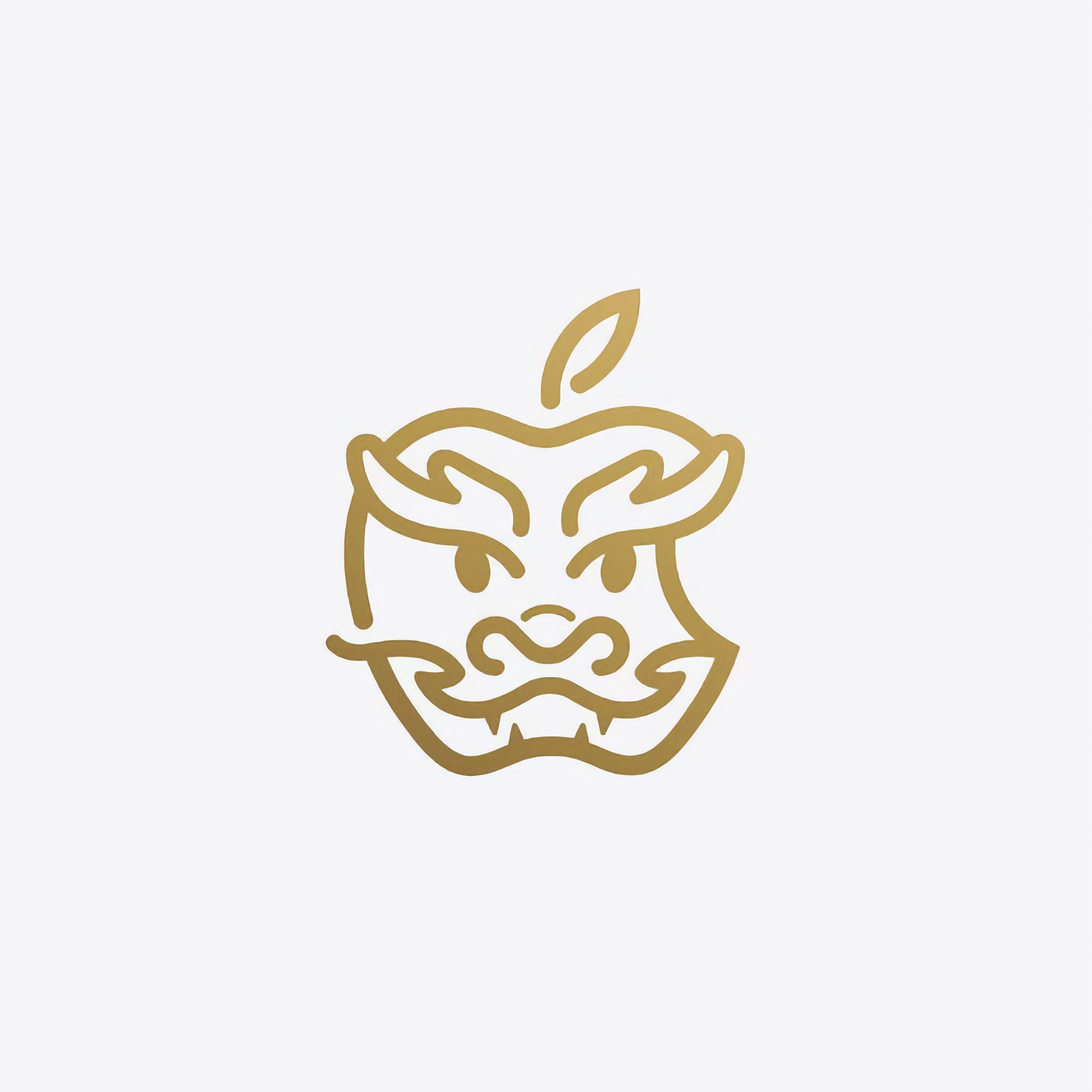 Подарочная карта-стикер будет выпущена ограниченным тиражом в Китае с дизайном в виде логотипа Apple стилизованного в символ наступающего года – дракона 
