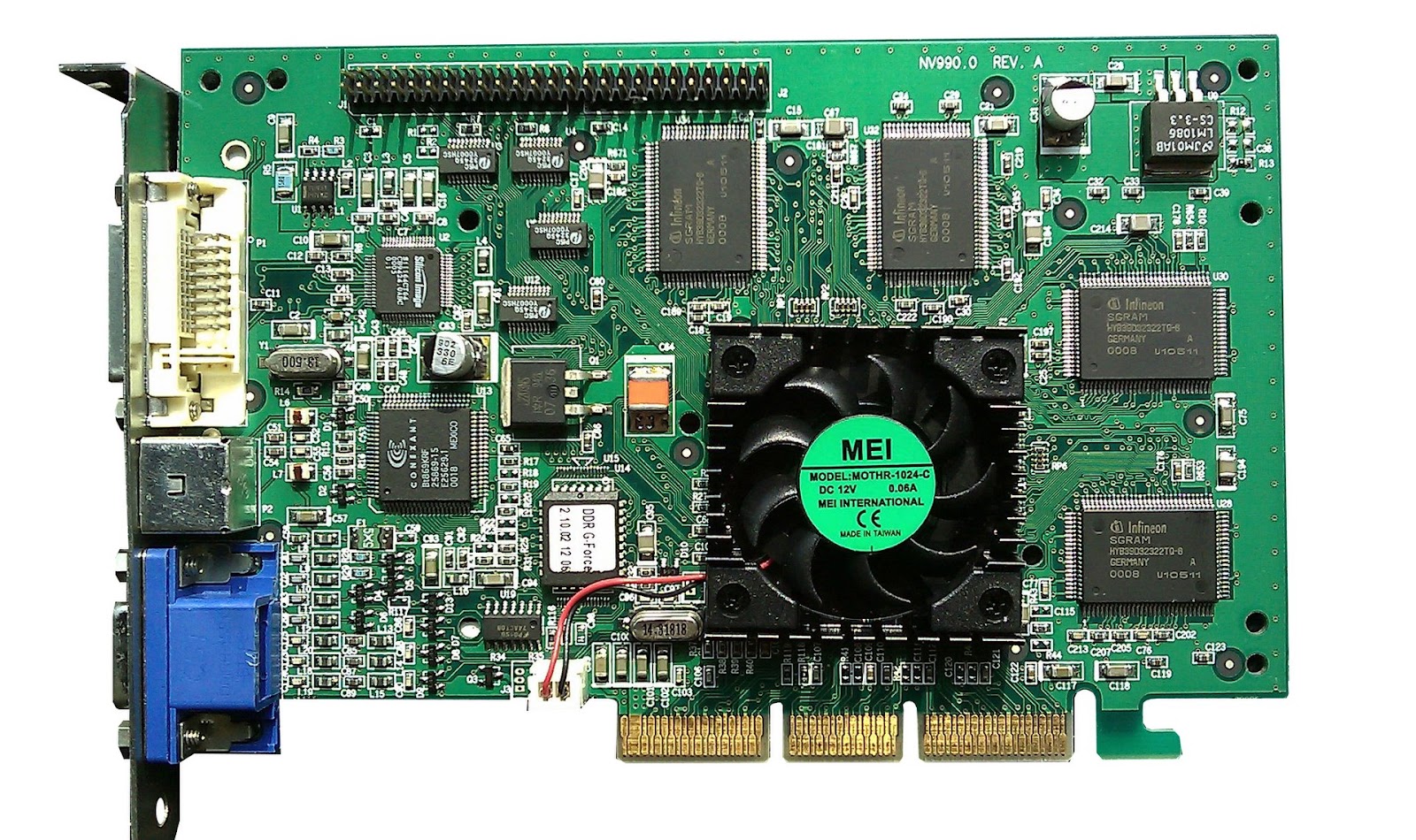Видеокарта VisionTek GeForce 256 DDR