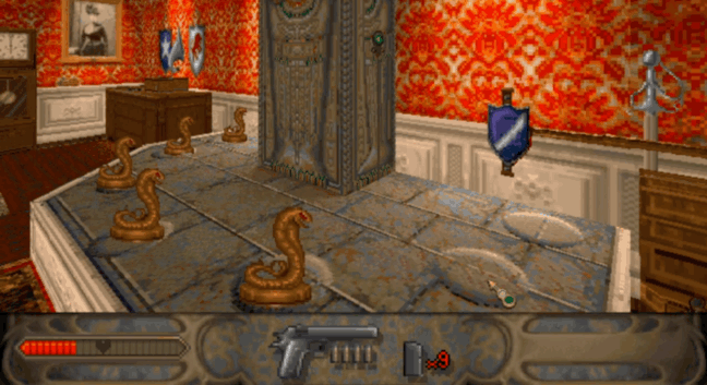 Puzzles in the game are frequent, but do not overshadow the gameplay