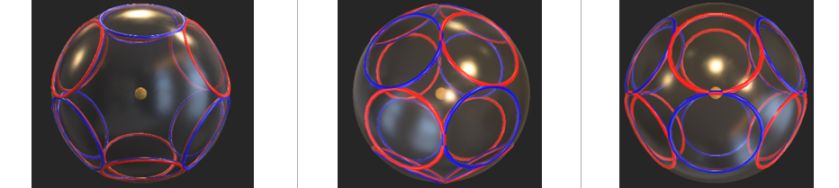 
Рис. 6. Модель электронной оболочки атома водорода
(https://p3d.in/Jzm8l)
