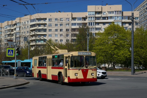 ЗиУ-682Б — первая серийная модификация легендарного троллейбуса — из экспозиции Петербургского музея горэлектротранспорта