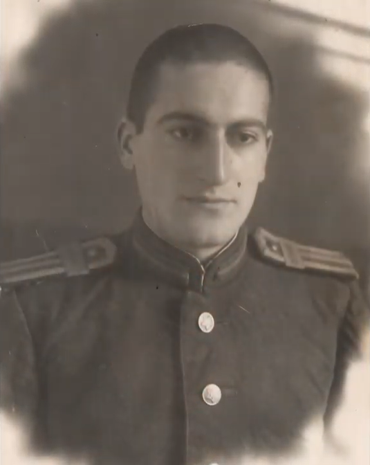 Л.С. Атанасян во время службы в армии
