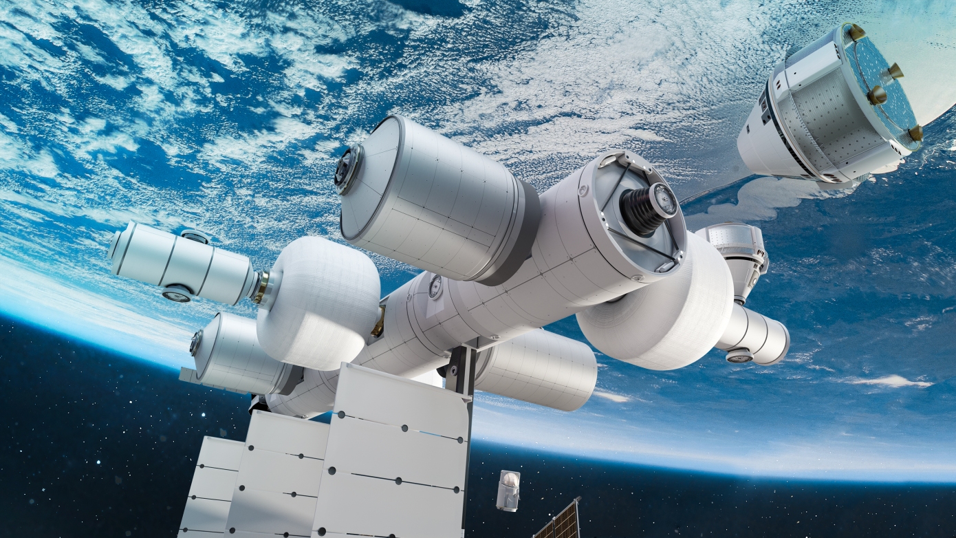 Sierra Space, Blue Origin и Boeing презентовали проект коммерческой космической станции