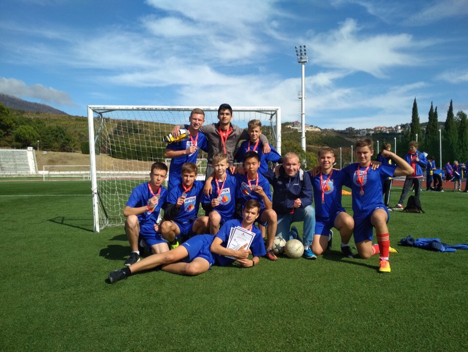 Football victory, 2nd place