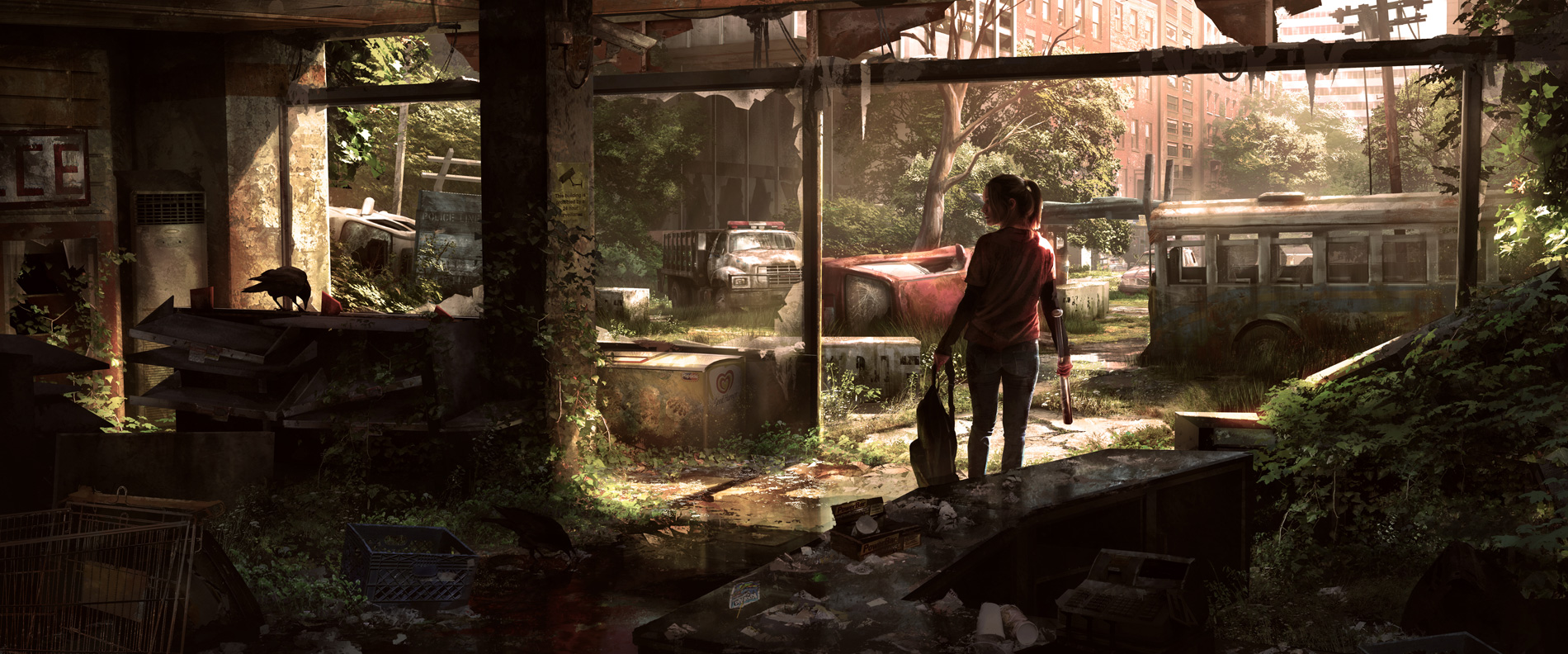 Концепт-арт к игре The Last of Us