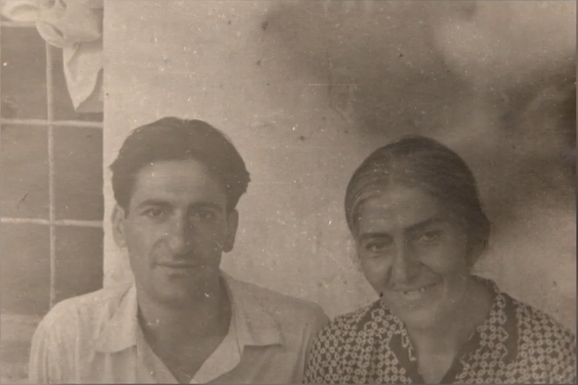Л.С.Атанасян со своей матерью