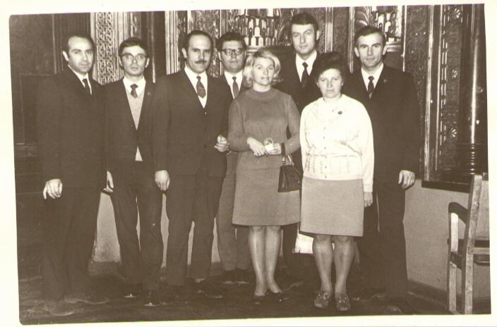 НПО «Аврора», 1972 год. Анатолий Шалыто третий справа
