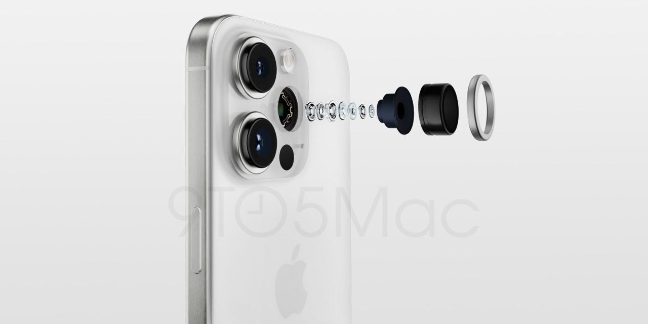Одной из фишек нового iPhone 15 Pro Max может стать перископная камера, но это не точно. Зато точно - блок камер станет ещё более огромными по высоте, телефон без чехла будет ещё увереннее «ходить» на столе!
