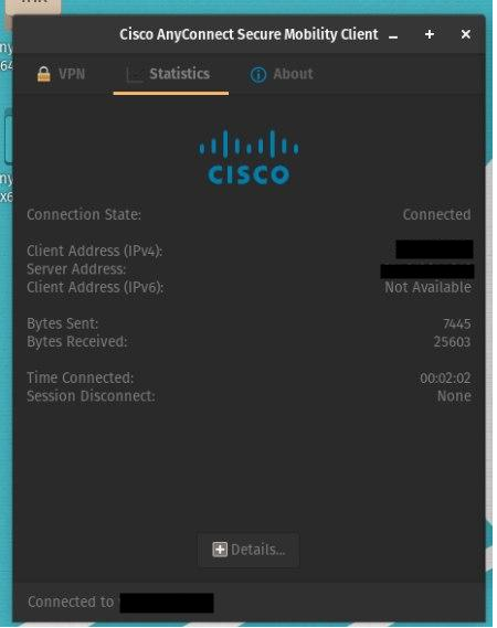 Подключение через Cisco Any Connect