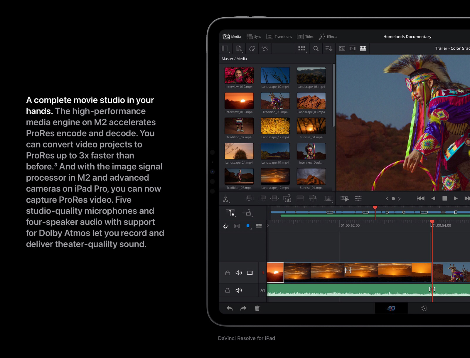 DaVinci Resolve для iPad – скоро в этом году 