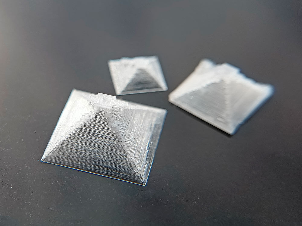 ультраширокие пирамидальные кристаллы соли
