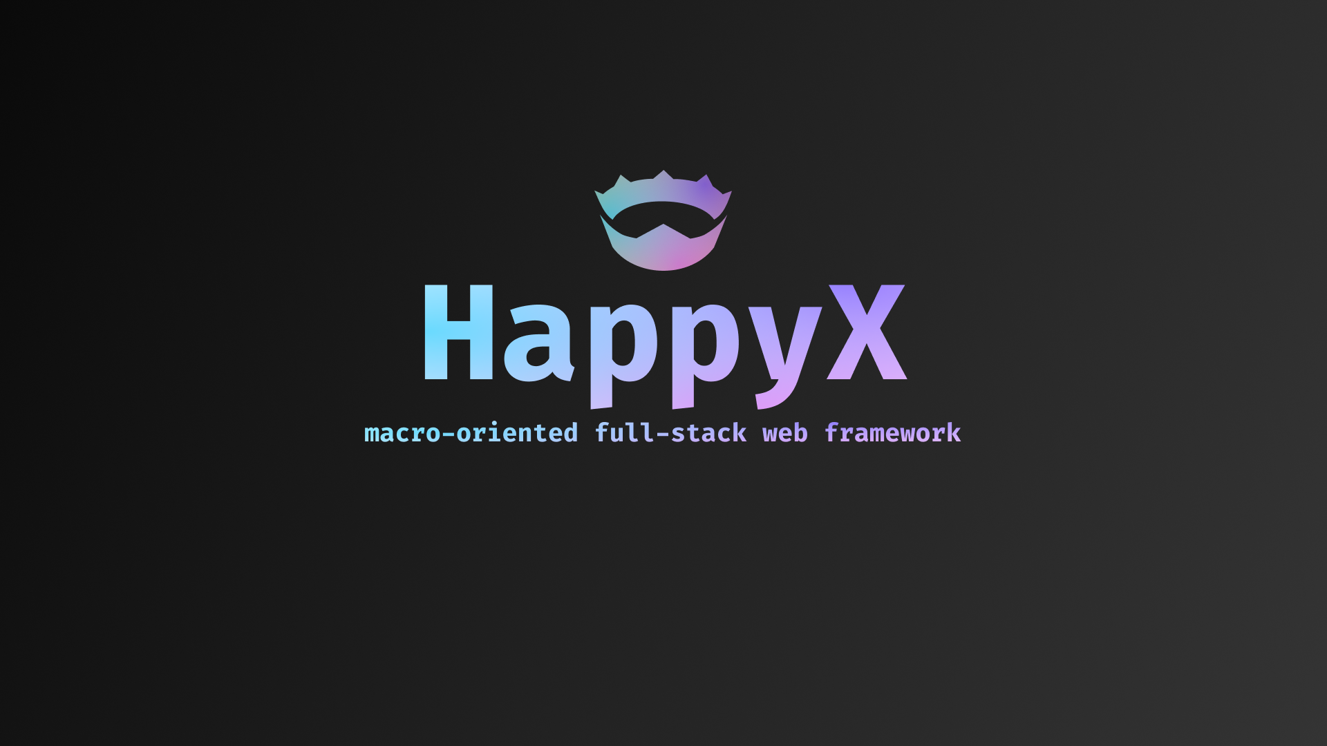 Обложка веб-фреймворка HappyX