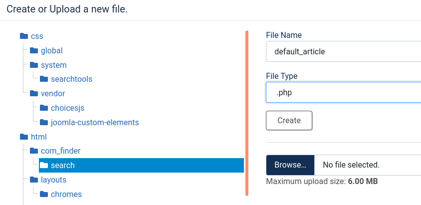 Создаём файл default_article.php