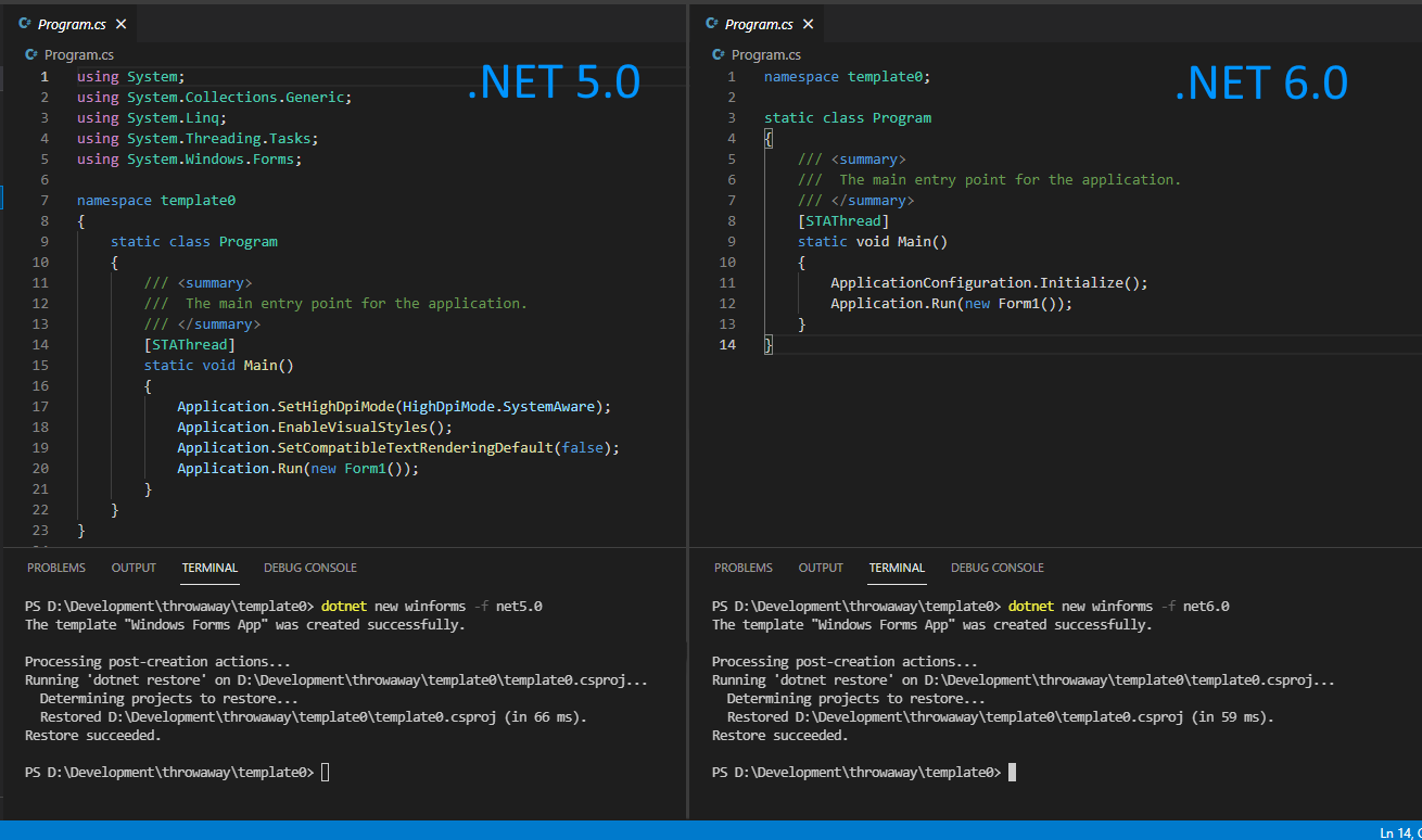 Windows form application. Dotnet 6.0. Windows forms app (.net Core). .Net 6 platform.