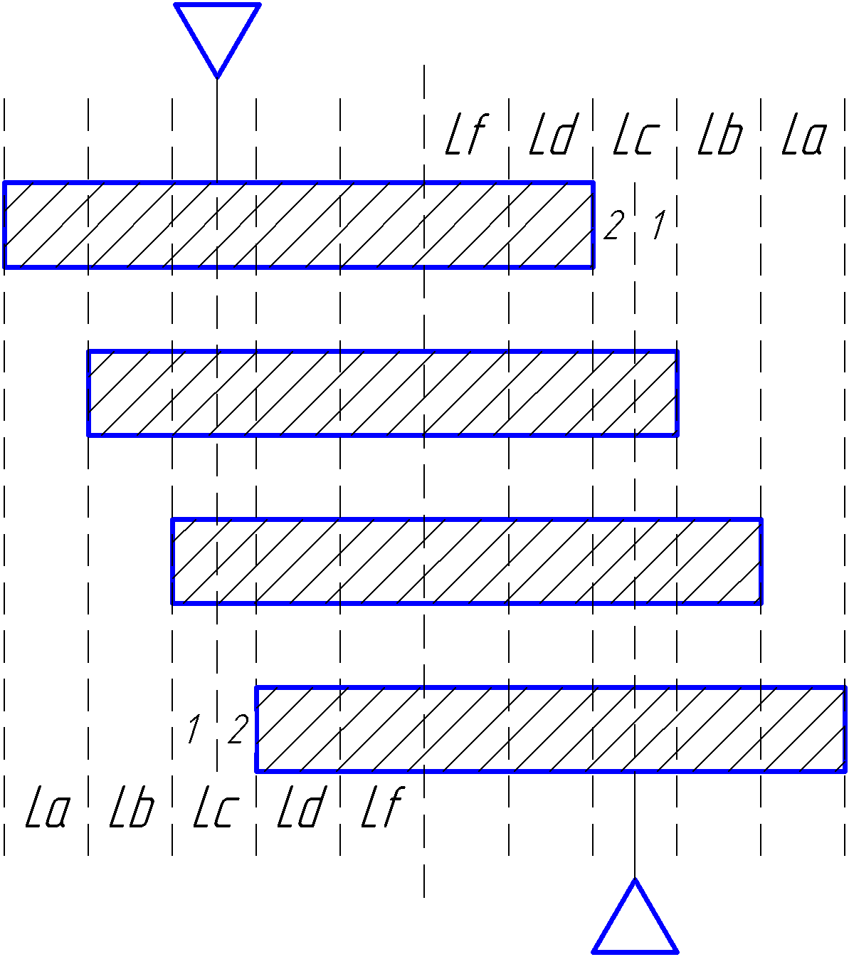 Рисунок 12 - Эскиз фильтра 4 порядка